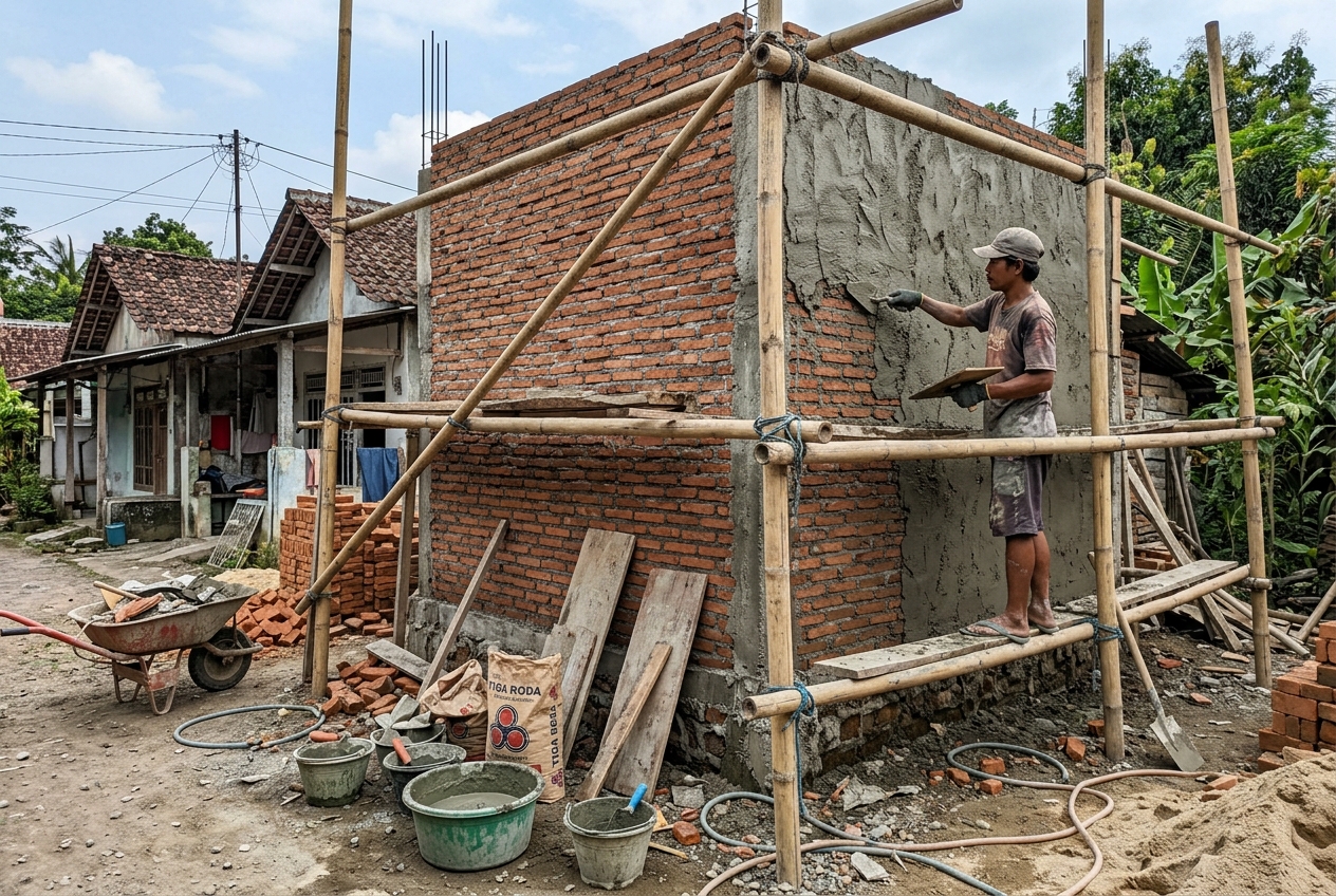 Pemasangan Keramik 60 x 60